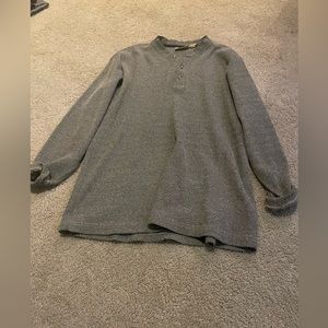 Vintage Northwestern Territory Henley size large